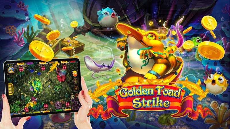 BET465 Visão geral do jogo de tiro ao peixe Golden Toad